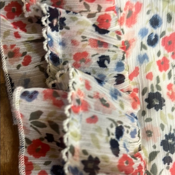 Abercrombie Kids Floral Dress with Red and Blue Accents - Picture 3 of 8